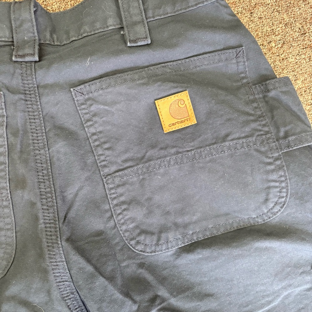 Carhartt Men's Dark Blue Cargo Pants - Picture 3 of 7
